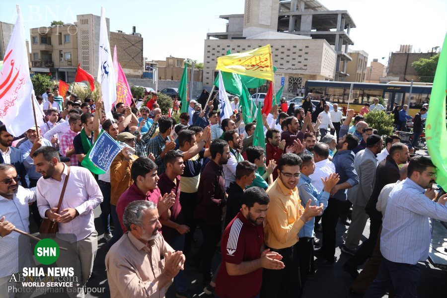 حرکت کاروان جشن و شادی به مناسبت عید غدیر در اصفهان