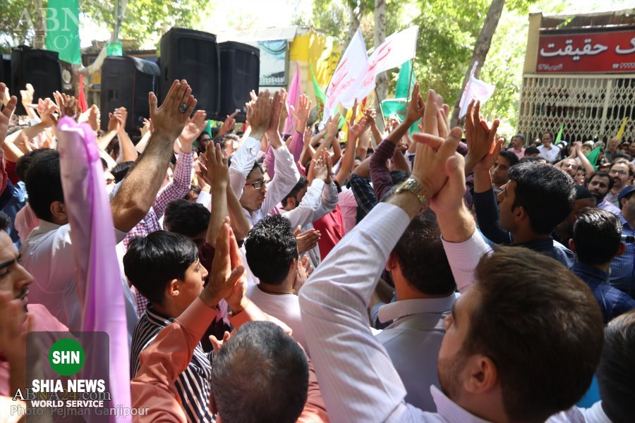 حرکت کاروان جشن و شادی به مناسبت عید غدیر در اصفهان
