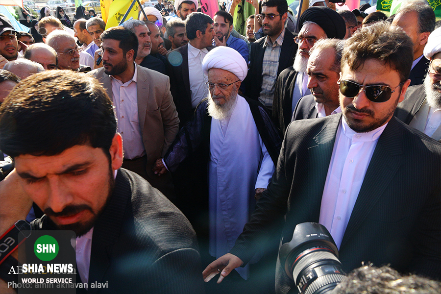 مراسم پیاده روی عاشقان ولایت در قم