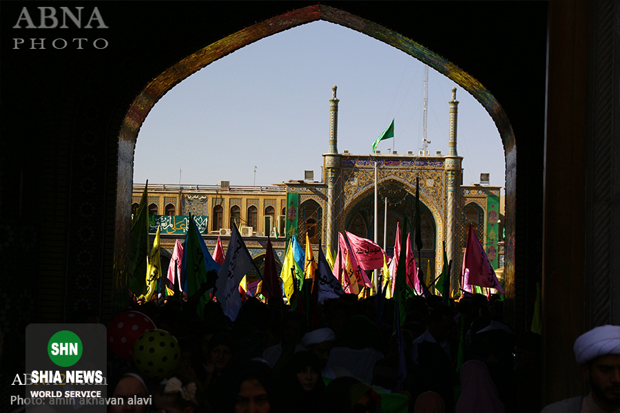 مراسم پیاده روی عاشقان ولایت در قم