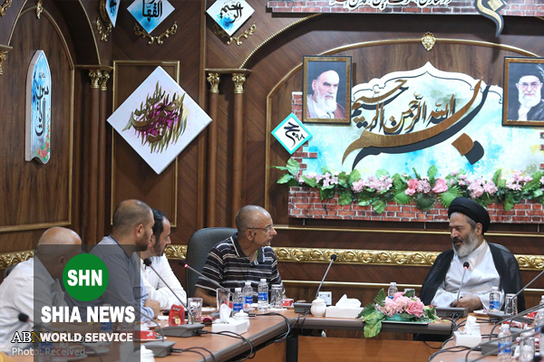 دیدار جمعی از شیعیان کشمیری با سرپرست حجاج ایرانی + تصاویر