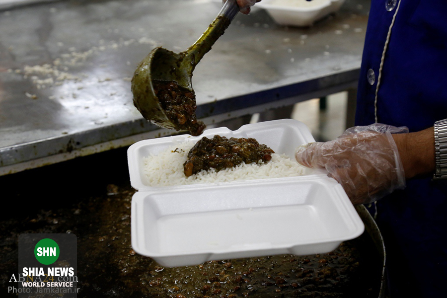 اطعام غدیر در مسجد مقدس جمکران