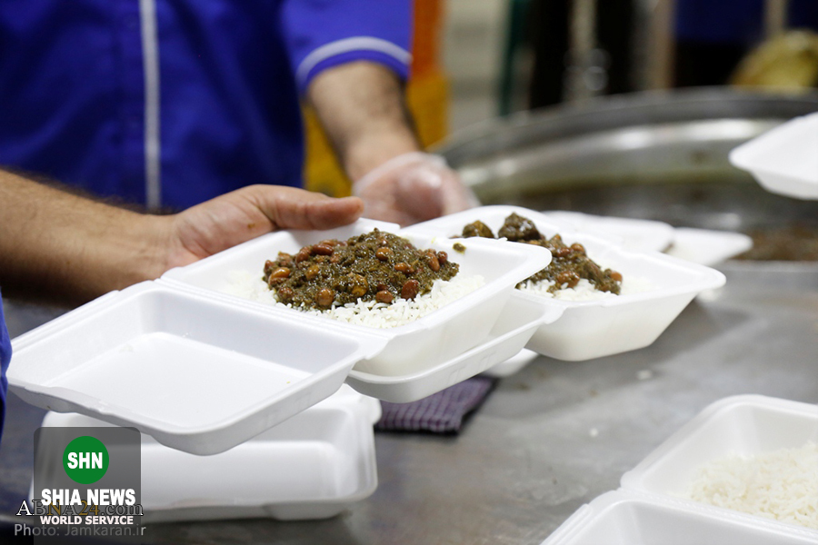 اطعام غدیر در مسجد مقدس جمکران