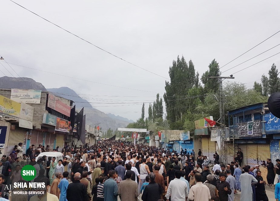 برگزاری مراسم عزاداری اسد عاشورا در بلتستان پاکستان