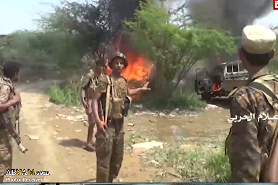عملیات تهاجمی رزمندگان انصارالله علیه مزدوران سعودی در جیزان