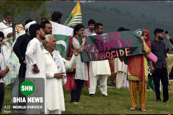 عمران خان در تظاهرات همبستگی با مردم کشمیر