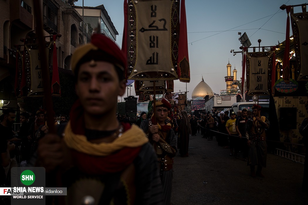ورود نمادین کاروان امام حسین(ع) به کربلا