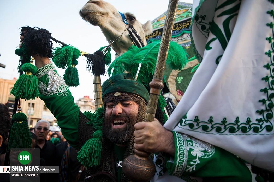 ورود نمادین کاروان امام حسین(ع) به کربلا