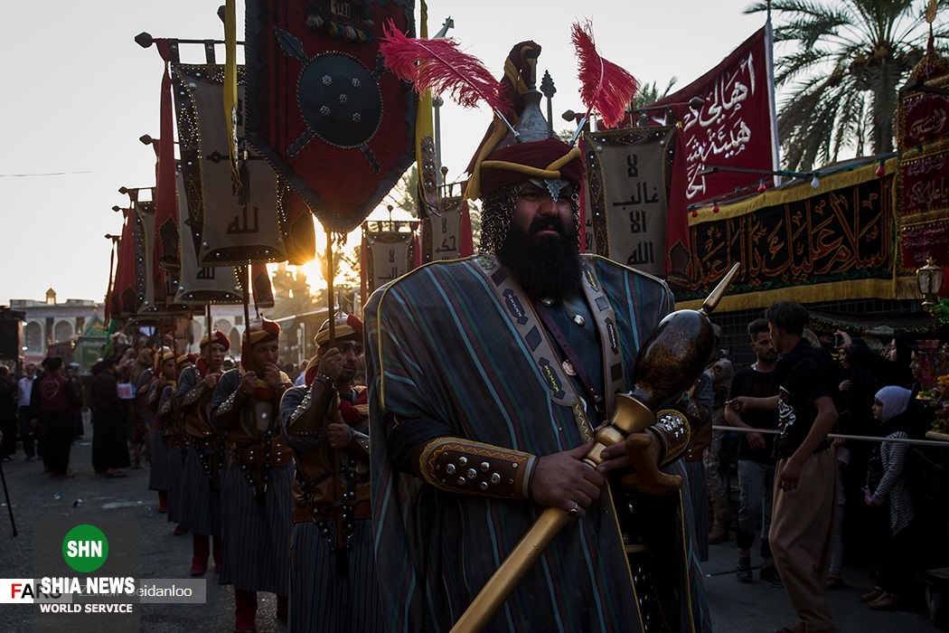 ورود نمادین کاروان امام حسین(ع) به کربلا