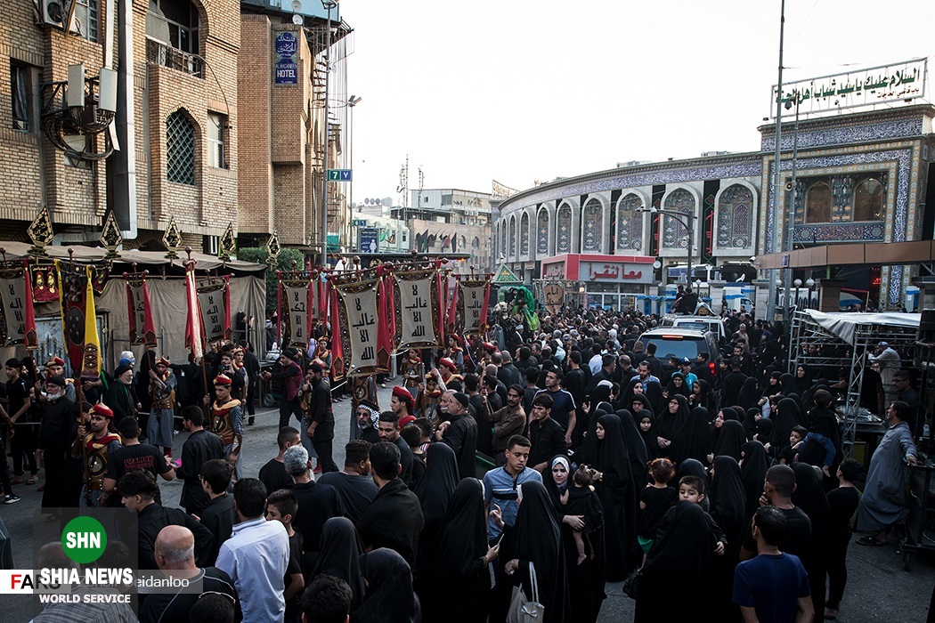 ورود نمادین کاروان امام حسین(ع) به کربلا