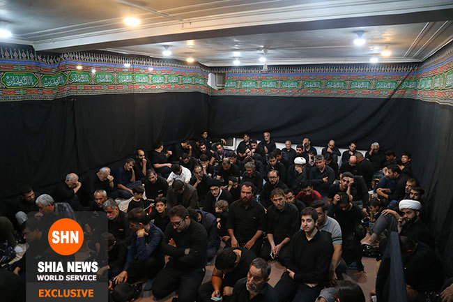 برگزاری مراسم عزاداری حسینی در بیت مرحوم آیت الله شیخ عبدالکریم حائری یزدی