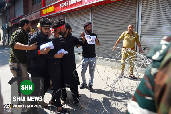 بازداشت عزاداران حسینی در کشمیر