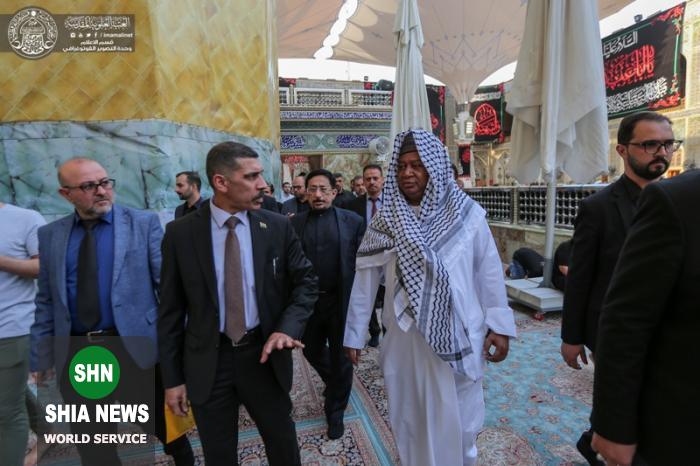 یارت دبیرکل اوپک از حرم امام علی(ع) در نجف اشرف