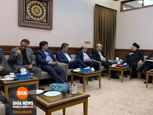 گزارش تصویری / دیدار رئیس سازمان امور مالیاتی کشور با نماینده تام الاختیار مرجع عالیقدر آیت الله سیستانی