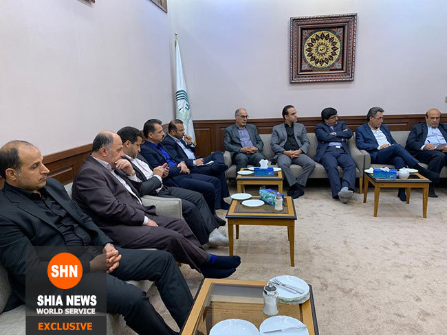 گزارش تصویری / دیدار رئیس سازمان امور مالیاتی کشور با نماینده تام الاختیار مرجع عالیقدر آیت الله سیستانی