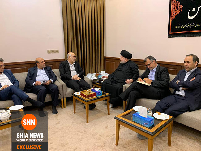 گزارش تصویری / دیدار رئیس سازمان امور مالیاتی کشور با نماینده تام الاختیار مرجع عالیقدر آیت الله سیستانی