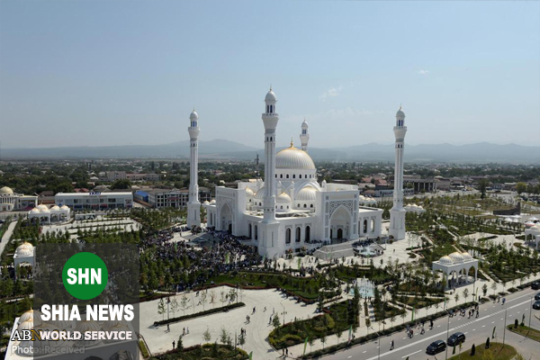 افتتاح بزرگترین مسجد اروپا در چچن افتتاح بزرگترین مسجد اروپا در چچن