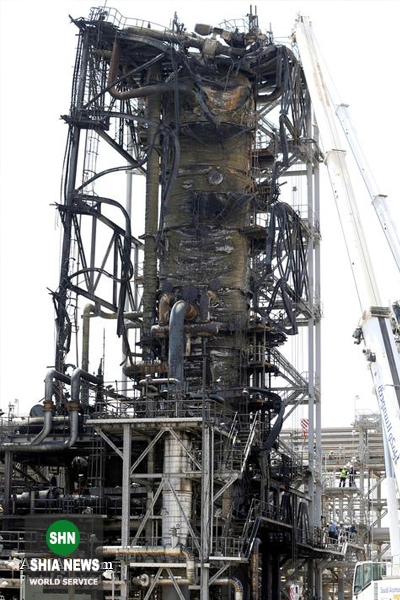 خسارات وارد شده به آرامکو پس از حملات پهپادی انصارالله یمن