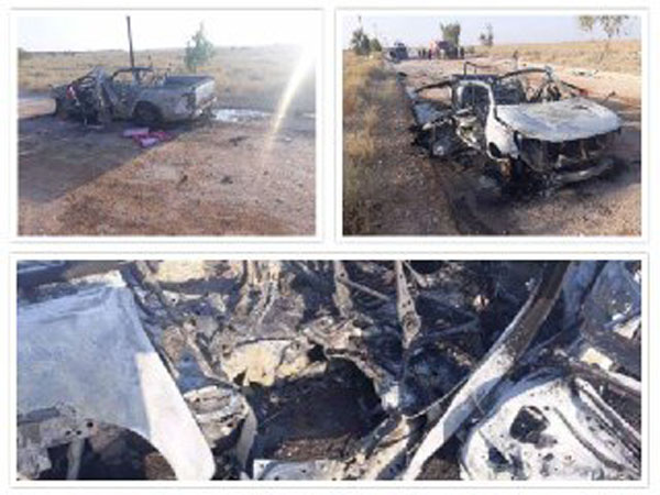 حمله پهپادی به ۲ خودروی بسیج مردمی عراق