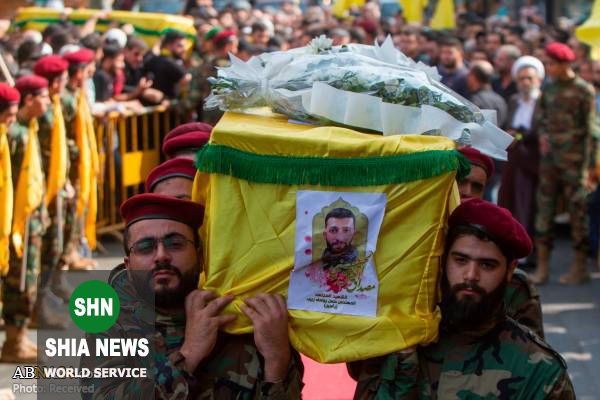 تشییع پیکر دو شهید حزب الله لبنان