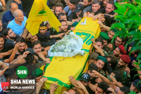 تشییع پیکر دو شهید حزب الله لبنان