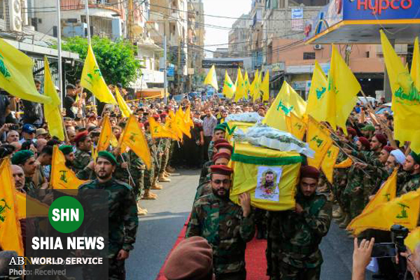 تشییع پیکر دو شهید حزب الله لبنان