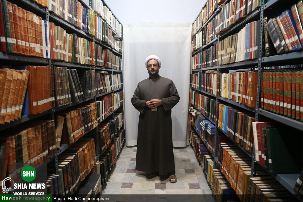 تصاویری از کتابخانه آیت الله گلپایگانی(ره)