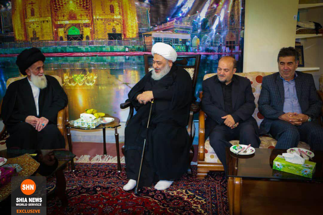 گزارش تصویری سفر آیت الله یثربی به اصفهان گزارش تصویری سفر آیت الله یثربی به اصفهان