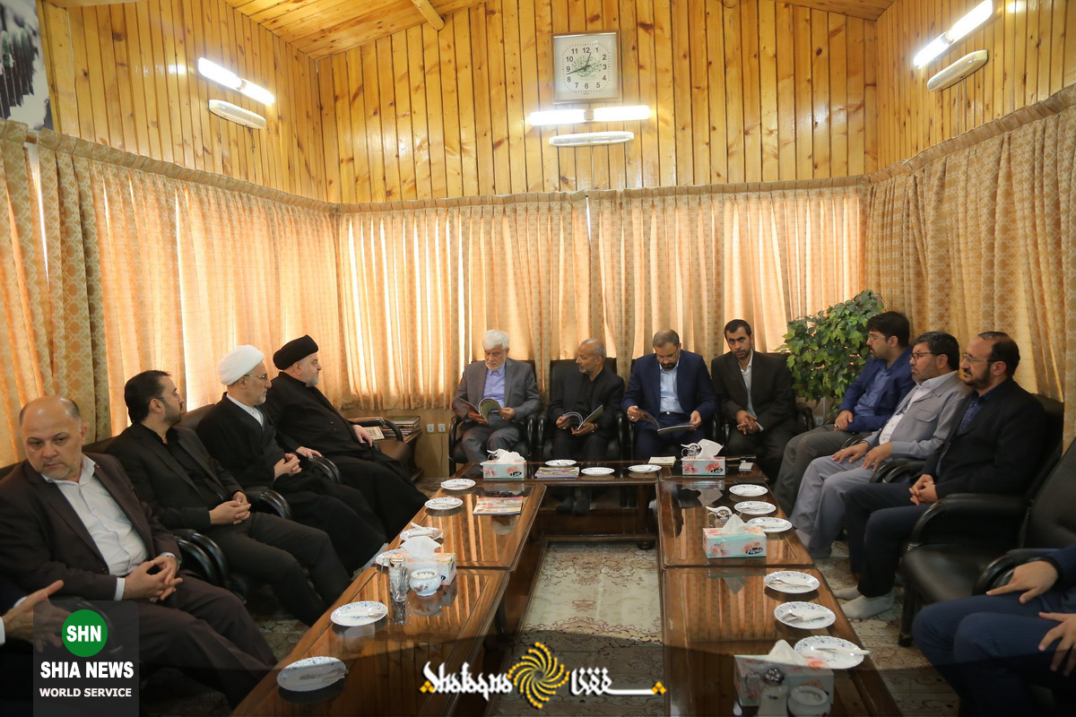 دیدار دکتر عارف با حجت الاسلام والمسلمین شهرستانی دیدار دکتر عارف با حجت الاسلام والمسلمین شهرستانی