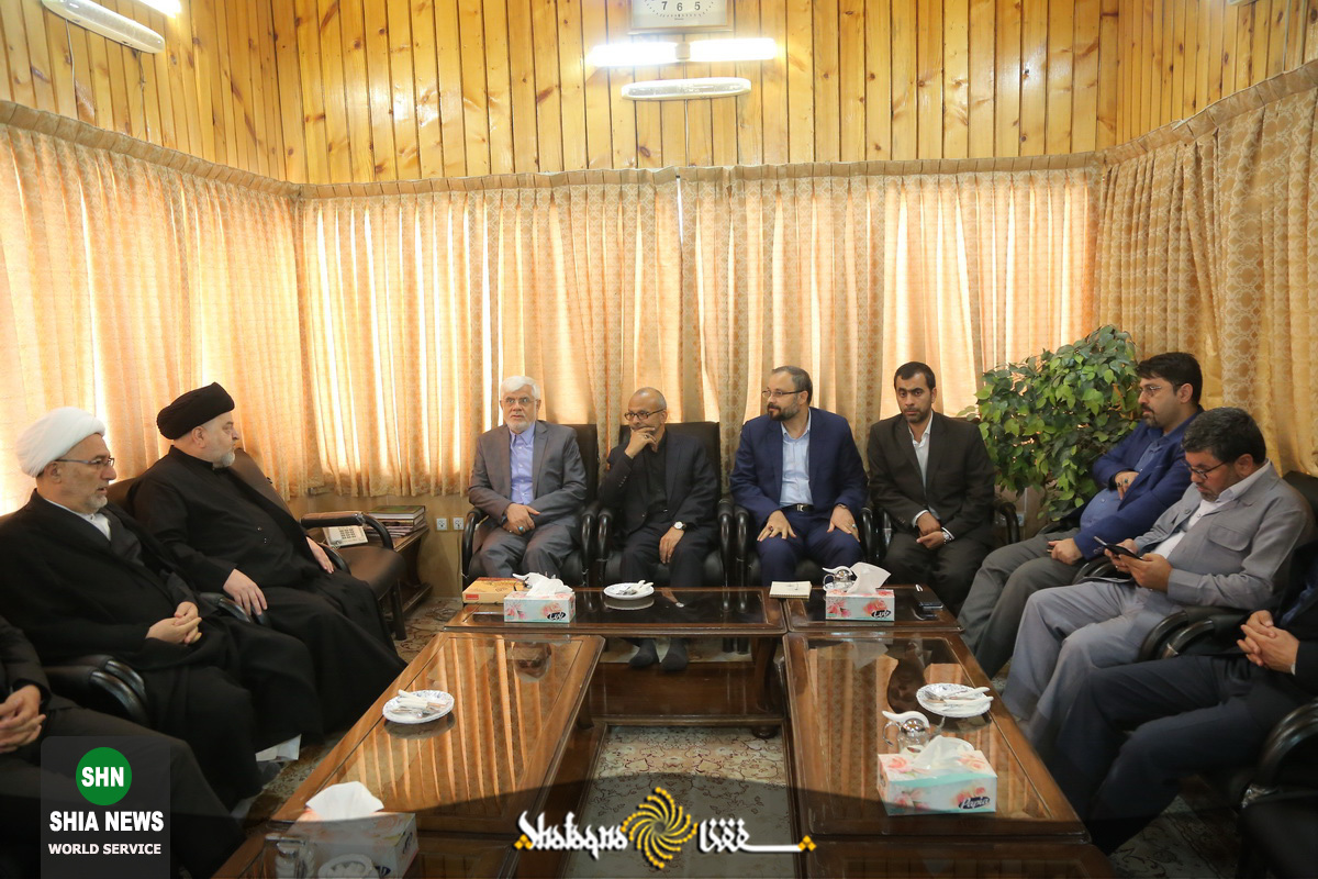 دیدار دکتر عارف با حجت الاسلام والمسلمین شهرستانی دیدار دکتر عارف با حجت الاسلام والمسلمین شهرستانی