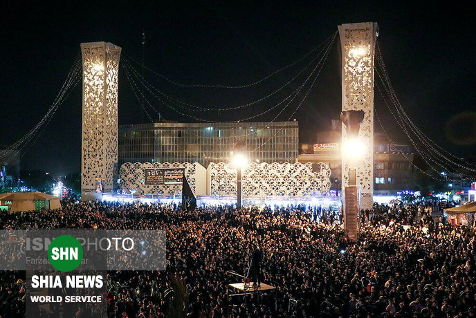 بزرگترین سفره نذری حضرت رقیه(س) در تهران