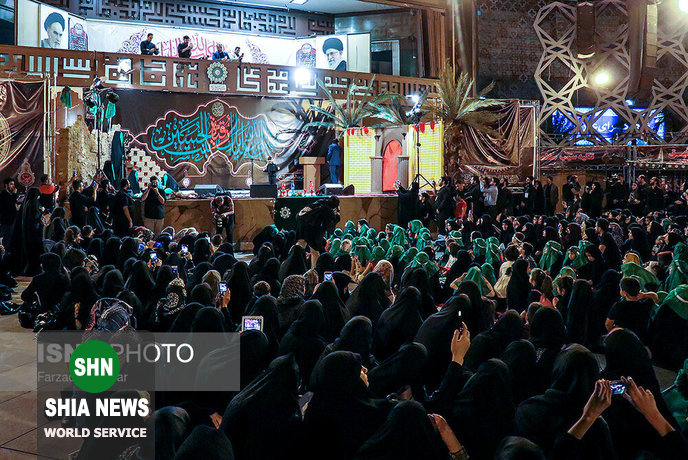 بزرگترین سفره نذری حضرت رقیه(س) در تهران