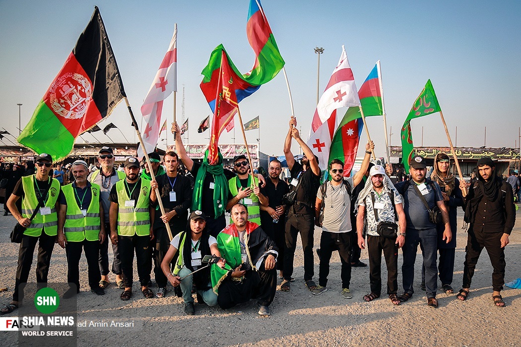 حضور اتباع خارجی در مرز شلمچه
