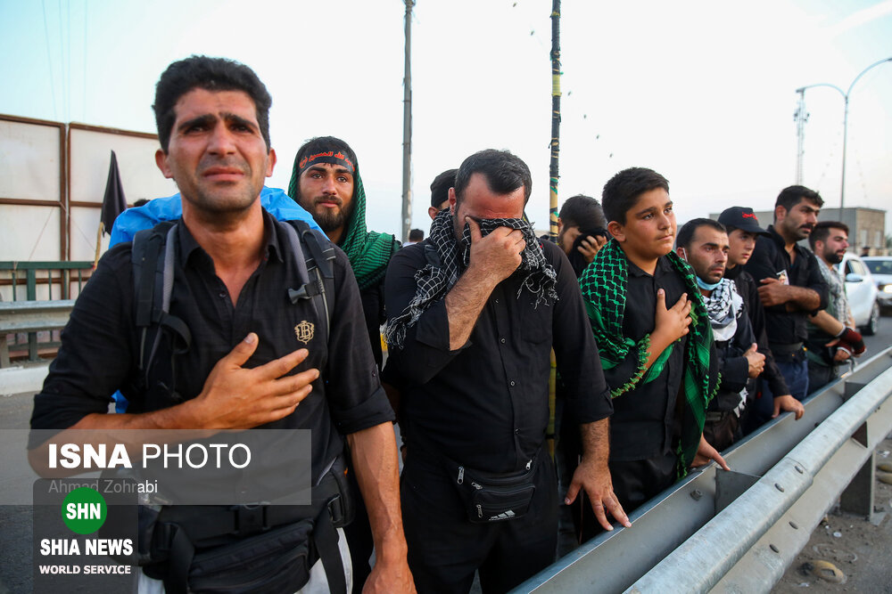 ورود زائران اربعین حسینی به کربلا