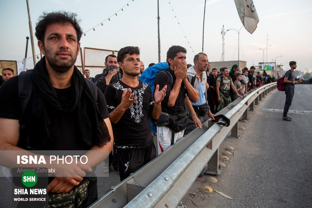 ورود زائران اربعین حسینی به کربلا