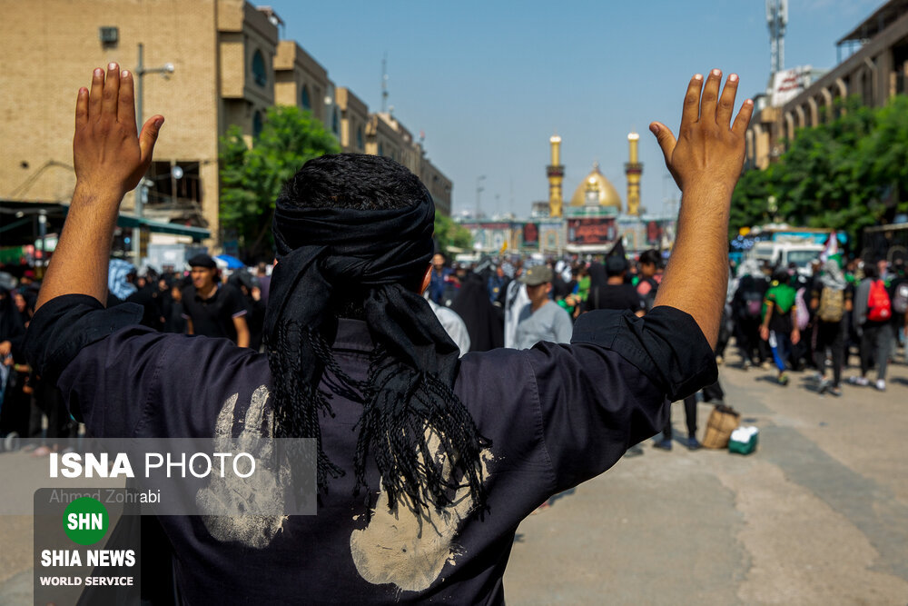 ورود زائران اربعین حسینی به کربلا
