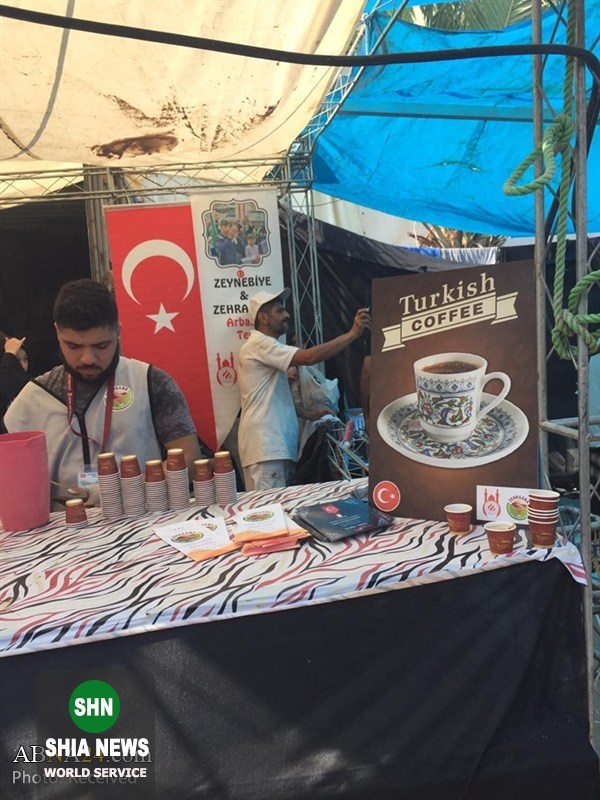 موکب شیعیان ترکیه در مسیر نجف ـ کربلا