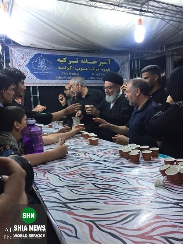 موکب شیعیان ترکیه در مسیر نجف ـ کربلا