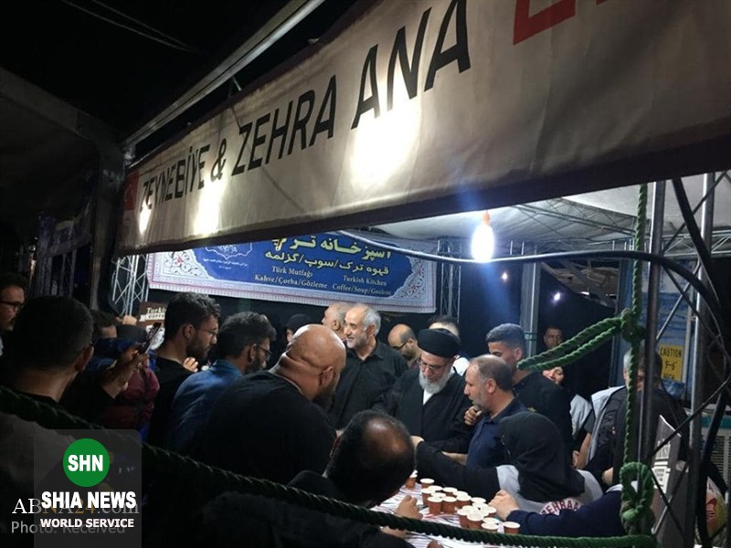 موکب شیعیان ترکیه در مسیر نجف ـ کربلا