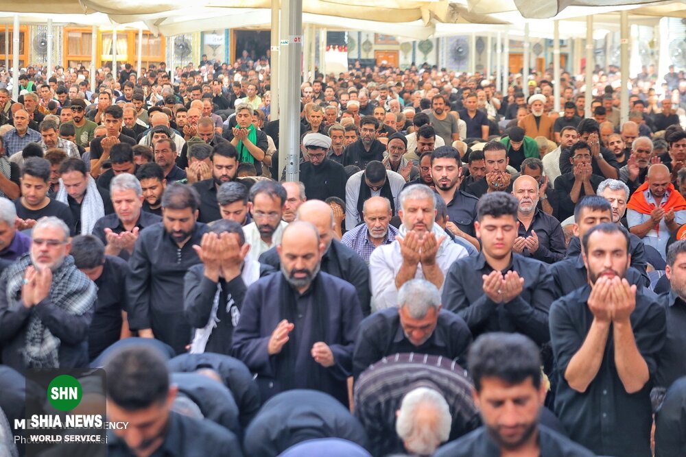 اقامه نماز ظهر در حرم امام امیرالمومنین(ع) اقامه نماز ظهر در حرم امام امیرالمومنین(ع)