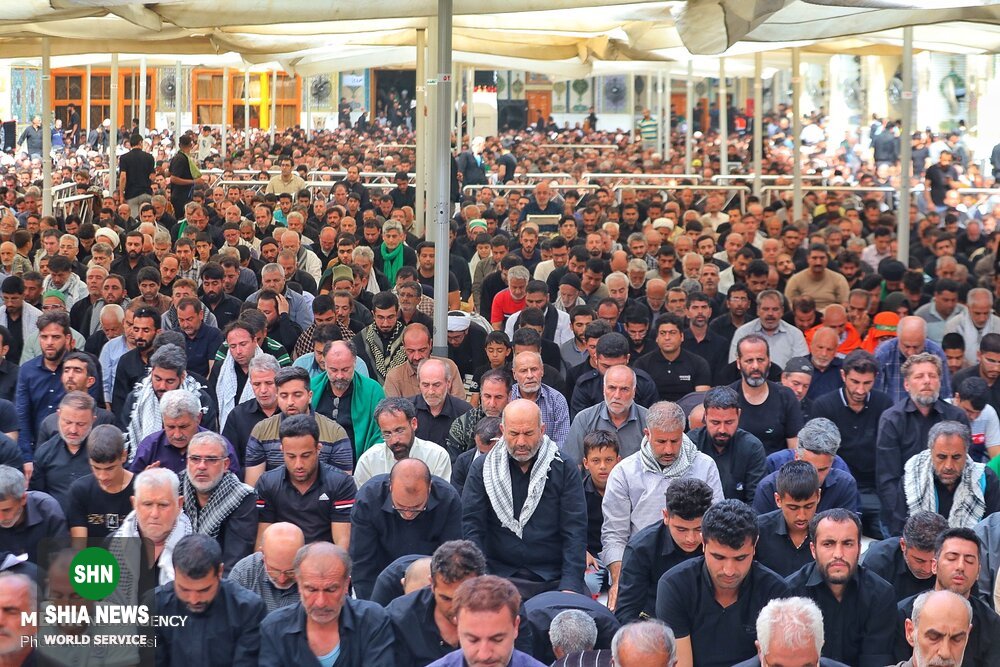 اقامه نماز ظهر در حرم امام امیرالمومنین(ع) اقامه نماز ظهر در حرم امام امیرالمومنین(ع)
