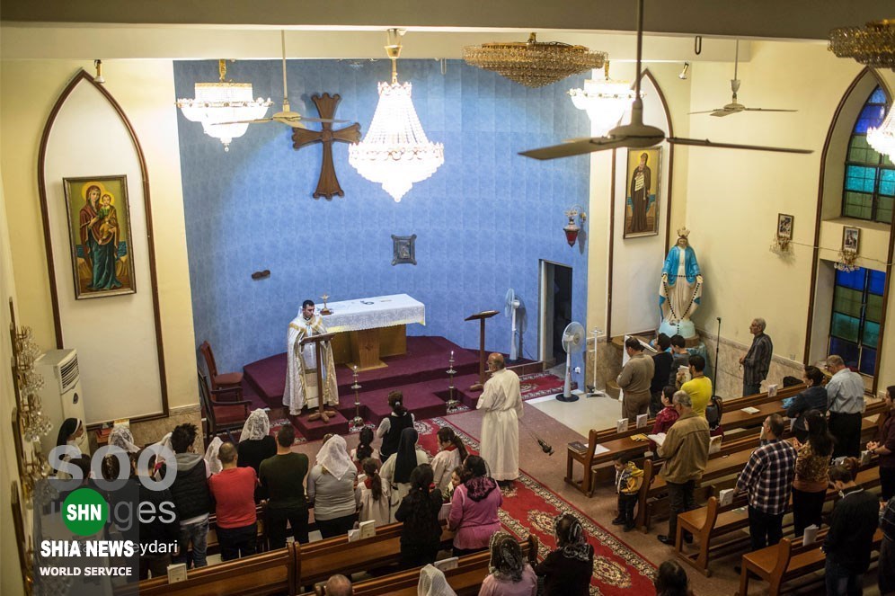 پذیرایی از زائران اربعین توسط پیرمرد مسیحی