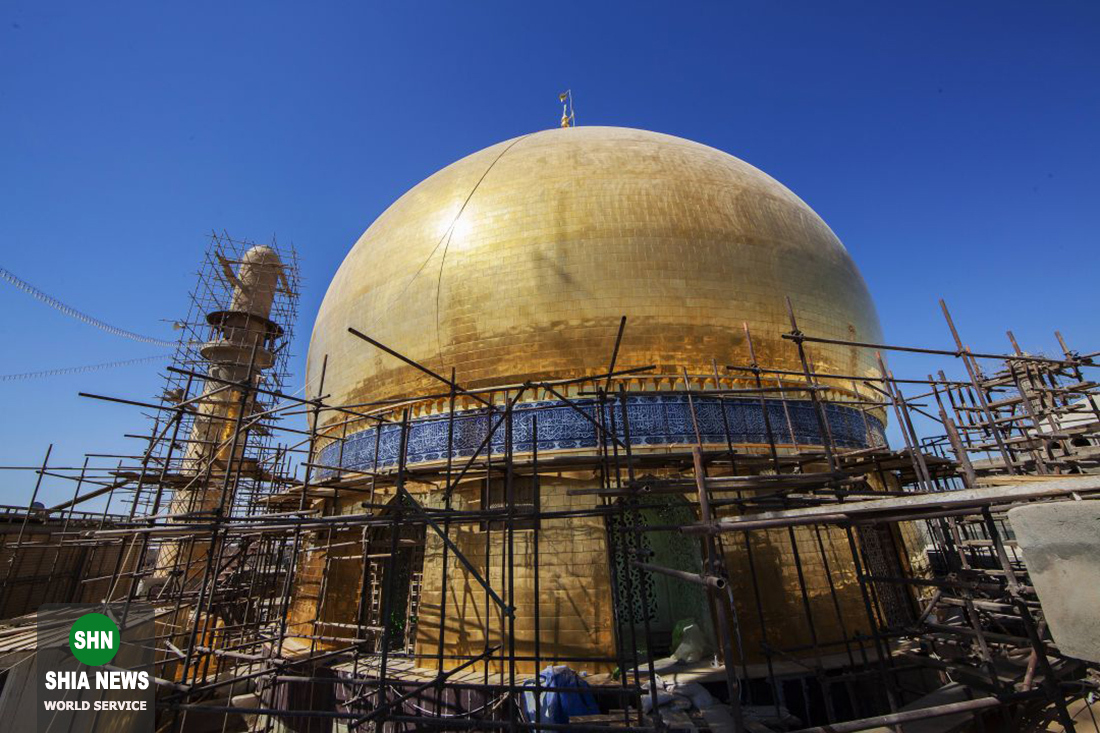 بازسازی حرمین عسکریین به روایت تصویر