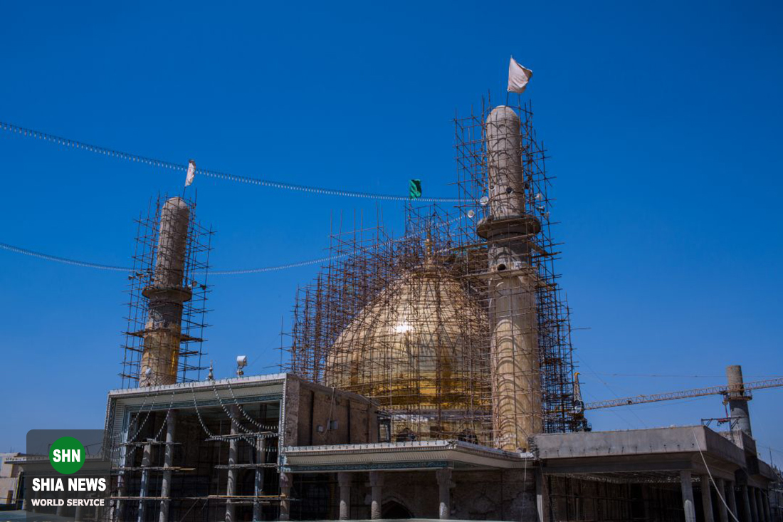 بازسازی حرمین عسکریین به روایت تصویر