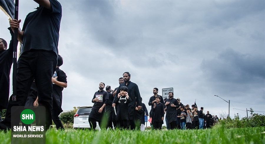 راهپیمایی در واشنگتن دی سی با هدف تبلیغ پیام عاشورا