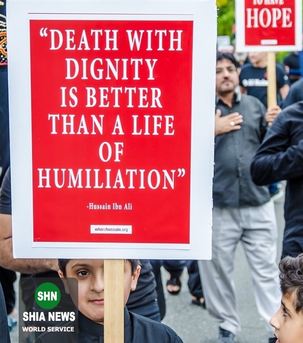 راهپیمایی در واشنگتن دی سی با هدف تبلیغ پیام عاشورا