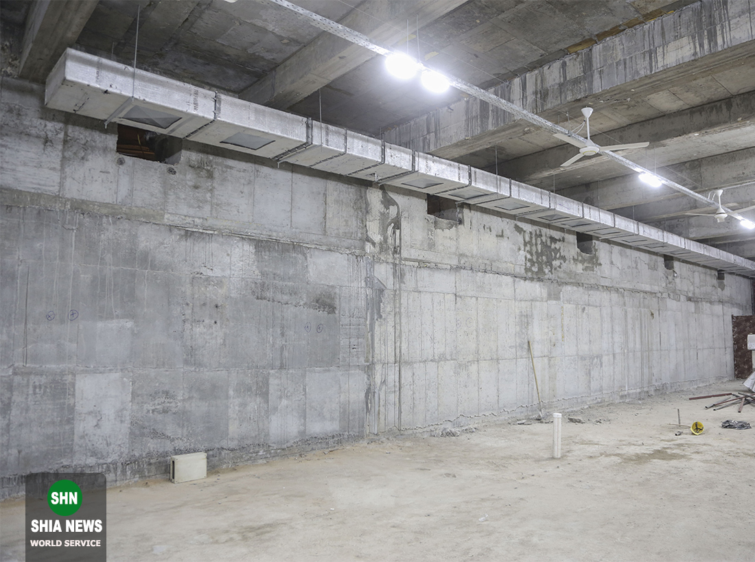 افتتاح سرداب باب القبلة برای مراسم اربعین حسینی(ع)