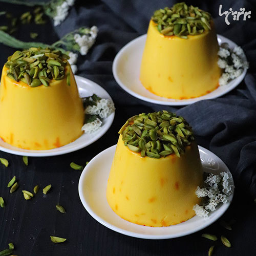 طرز تهیه دسر پاناکوتا زعفرانی طرز تهیه دسر پاناکوتا زعفرانی