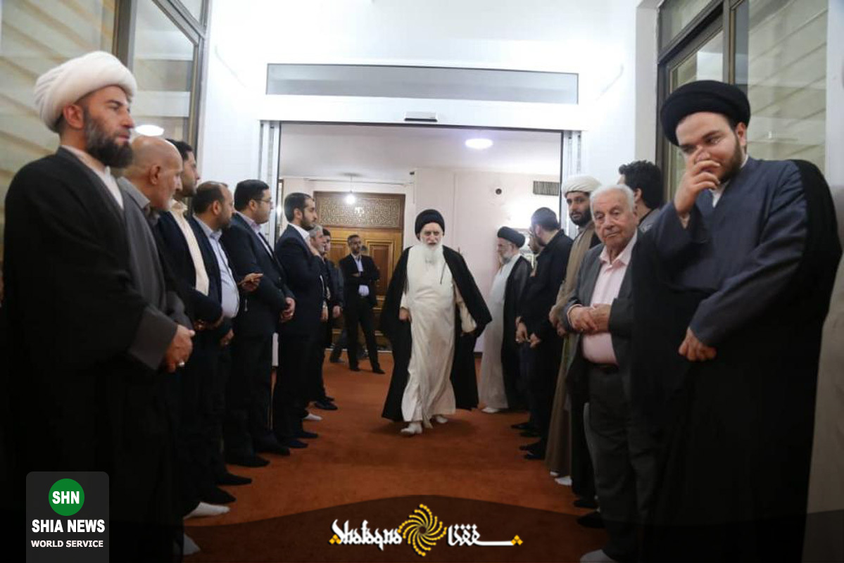 مراسم هفتمین روز ترحیم آیت الله علامه سید جعفر مرتضی عاملی در موسسه آل البیت(ع)