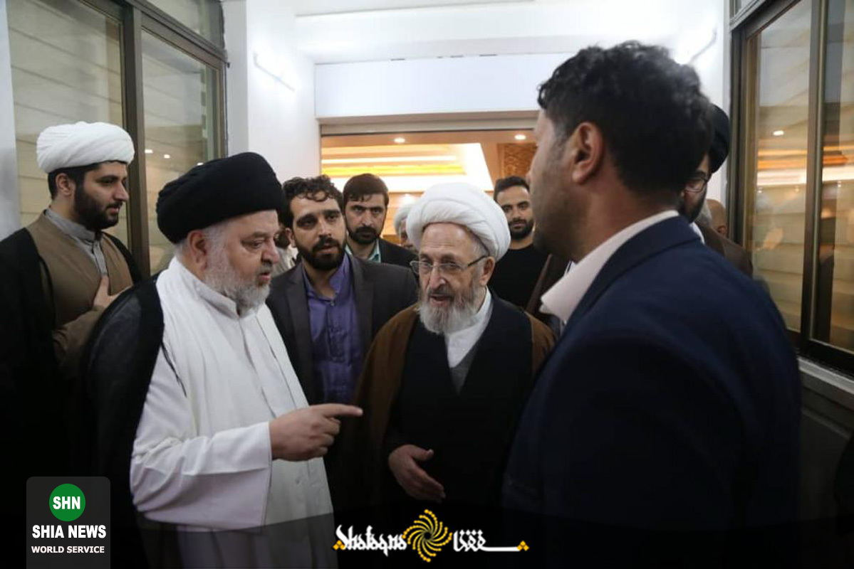 مراسم هفتمین روز ترحیم آیت الله علامه سید جعفر مرتضی عاملی در موسسه آل البیت(ع)